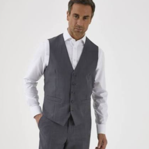 Charcoal Grey Tailored Waistcoat