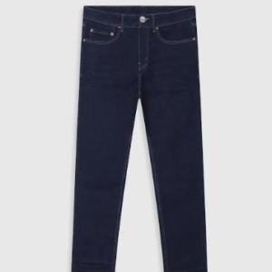 Dark Wash Slim-Fit Denim Jeans