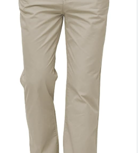 Beige Versatile Cotton Trousers