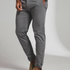 Dark Grey Modern Fit Chinos