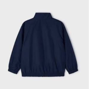 Navy Blue Windbreaker Jacket